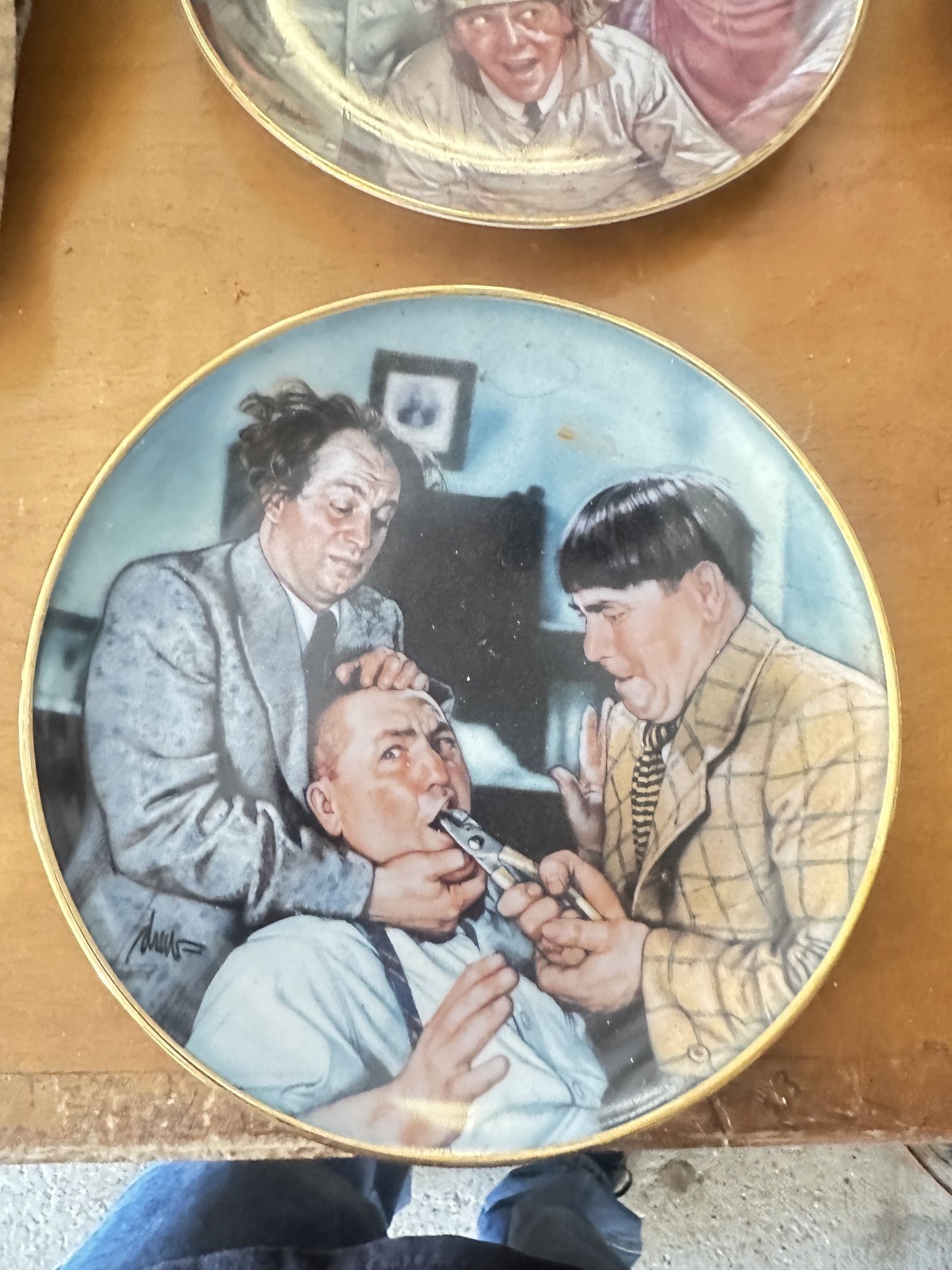 The Three Stooges Plates 
