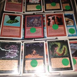 Magic The Gathering Cards 1993 And 1994
