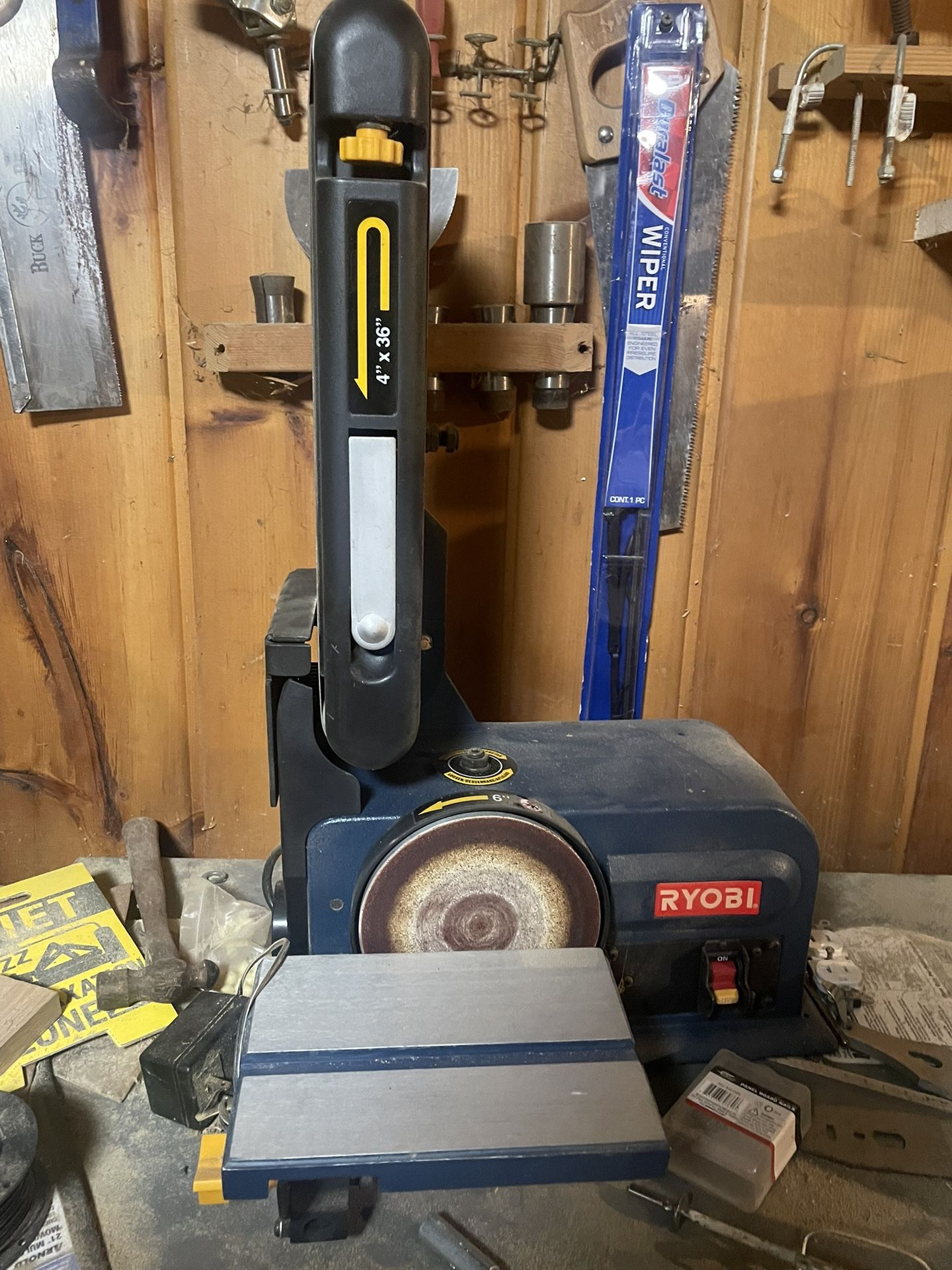 Ryobi Disc And Belt Sander