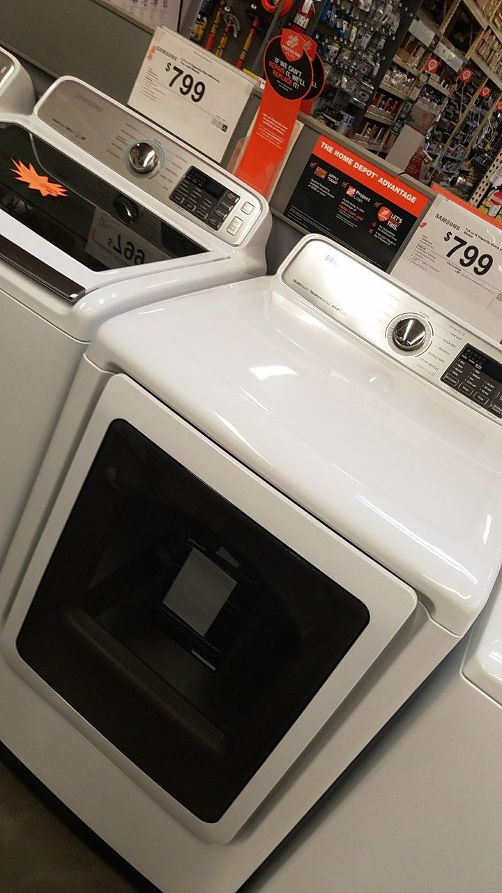 Samsung washer and dryer. Electric hook up