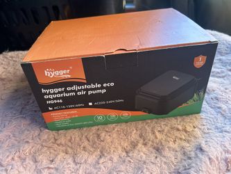 Hygger Adjustable Eco Aquarium Air Pump 