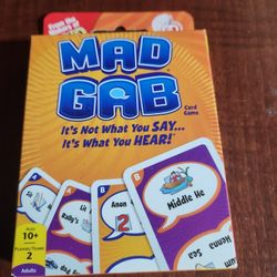 Mad Gab Card Game