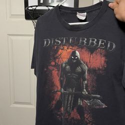 Disturbed T Shirt Size L