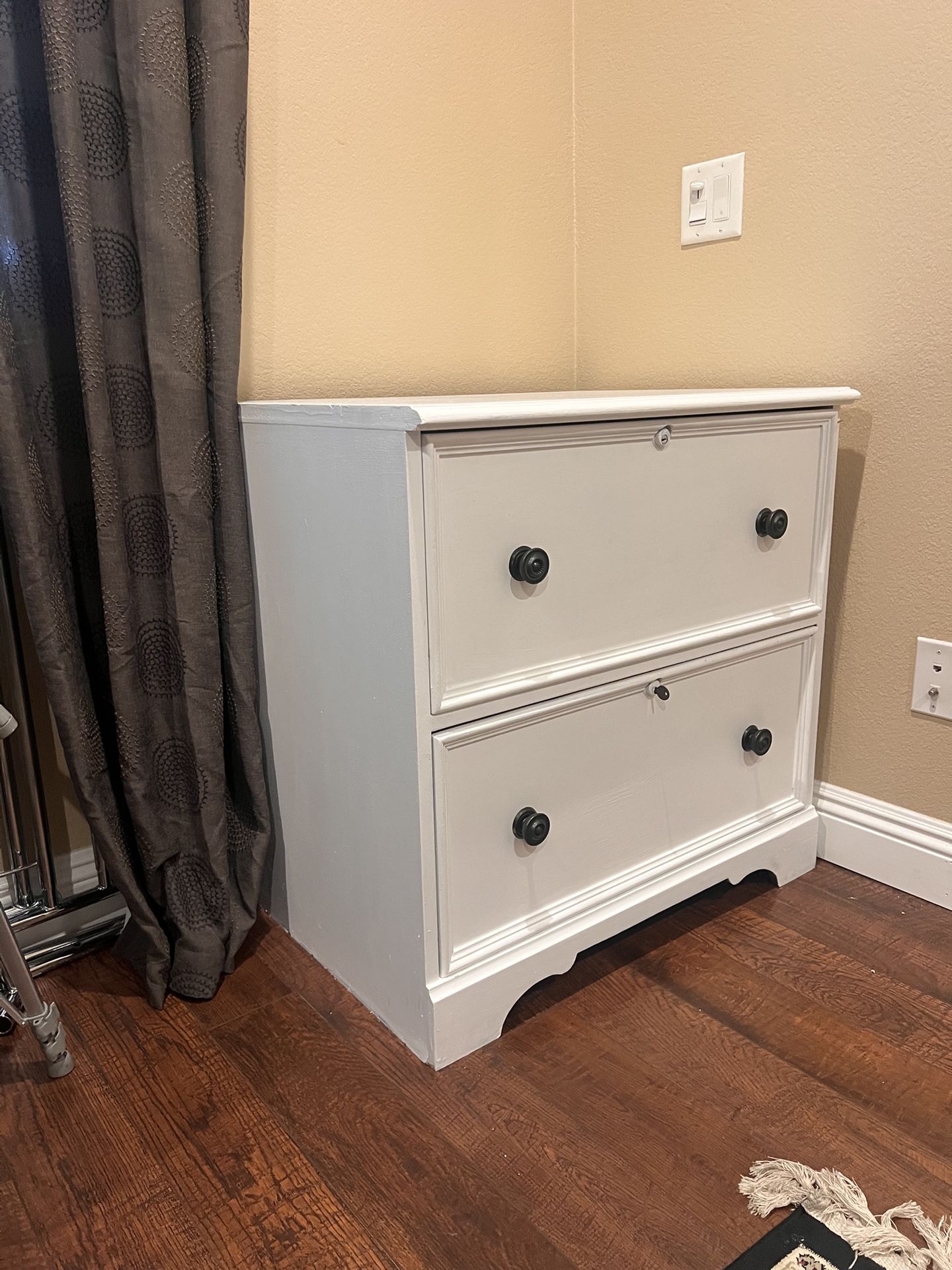 Solid Wood Files Cabinet