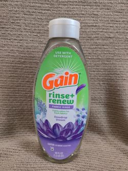 Gain Rinse+ Renew Fabric Rinse Dewdrop Dream 48 fl oz