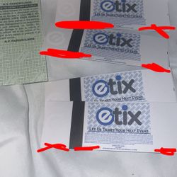 AV FAIR TICKETS 4 + 1 Parking Ticket