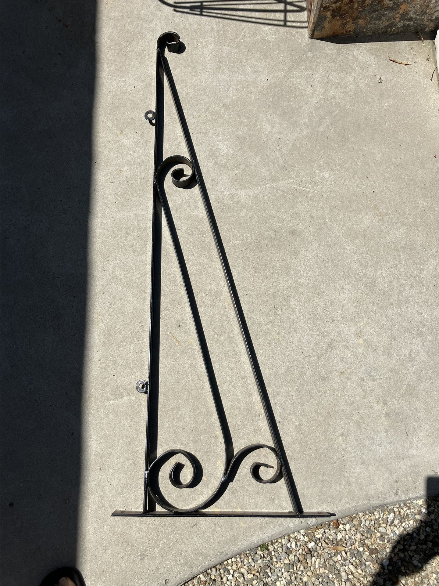 antique-style sign hanger Large