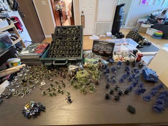 Warhammer Lot Space Marines, Death Guard & Necron