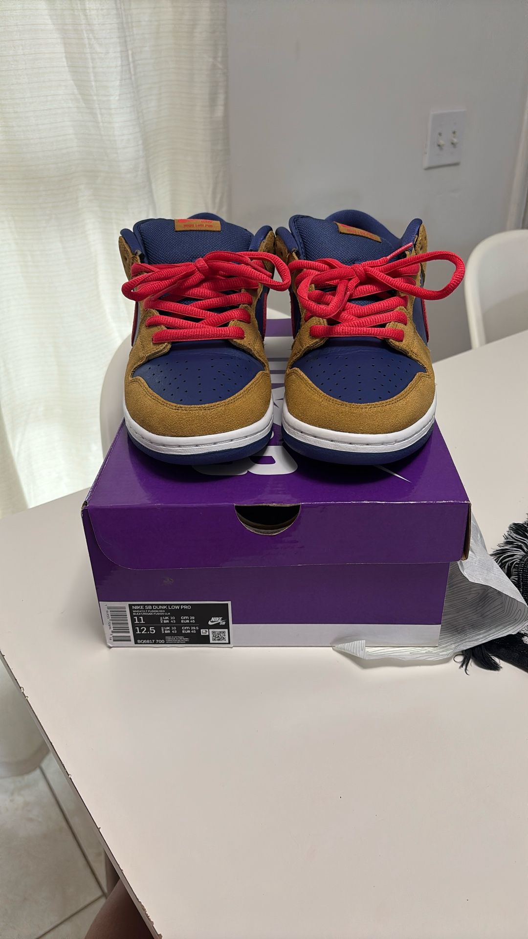 Nike Dunks (reverse Papa Bear)