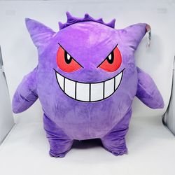Pokémon Gengar 24” Large Plush 25th Anniversary Limited Edition New With Tags