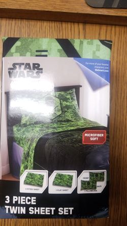 Star wars 3 pieces twin sheet set