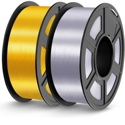 Filament 1.75mm 2.2kg Metal Gold & Silver $15