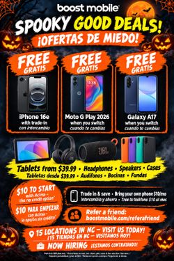 Spooky Deals!