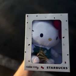 Starbucks Hello Kitty Plushie 