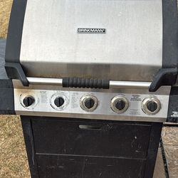 Brinkmann 5 burner grill with side burner