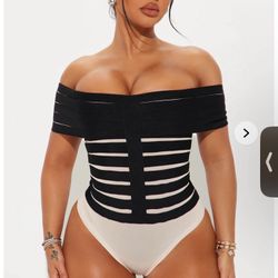 Fashion Nova Off Shoulder Bodysuit