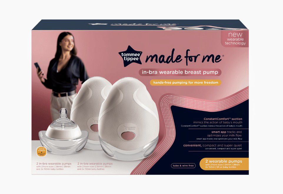 Tommee Tippee Made For Me In Bra Wearable Breast Pump for Sale in  Roseville, CA - OfferUp
