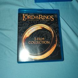 Lord Of The Rings 3 Film Collection Blu Ray