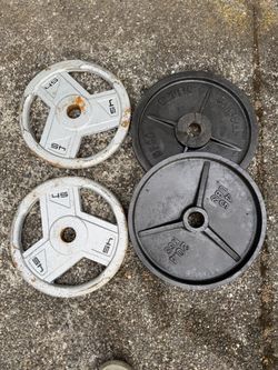 Olympic weights 4x45