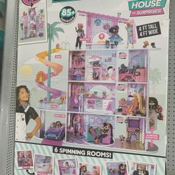 Lol Surprise OMG House of Surprises New Real Wood Dollhouse