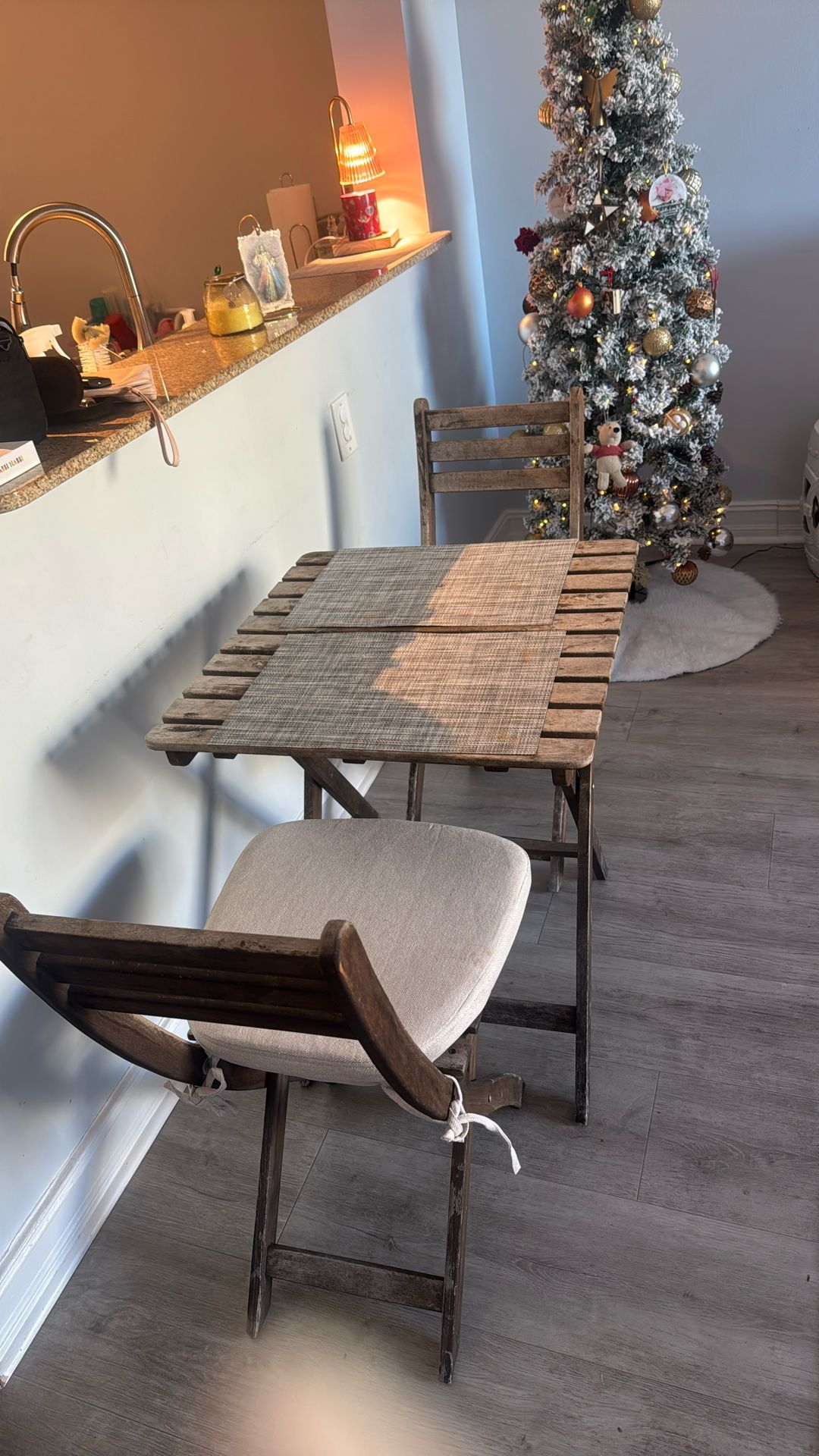 IKEA Outside Breakfast Table