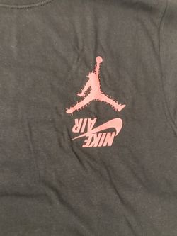 TRAVIS/NIKE BROWN SHIRT. SIZE L. FOR SALE 120.00