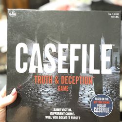 Case File Board Game 