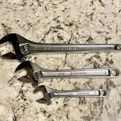 Husky Adjustable Wrench Set 