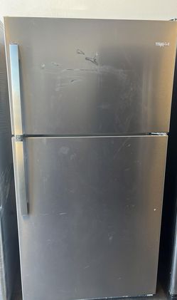 Whirlpool Top Mount Stainless Fridge
