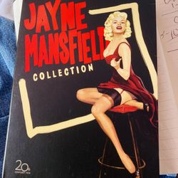 Jayne Mansfield 3 Disc DVD Set 🌟Plus Set Of 12 Lobby Cards Like New