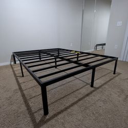 Queen Metal Platform Bed Frame