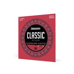 D'Addario EJ27N Student Nylon Classical Guitar Strings, Normal Tension