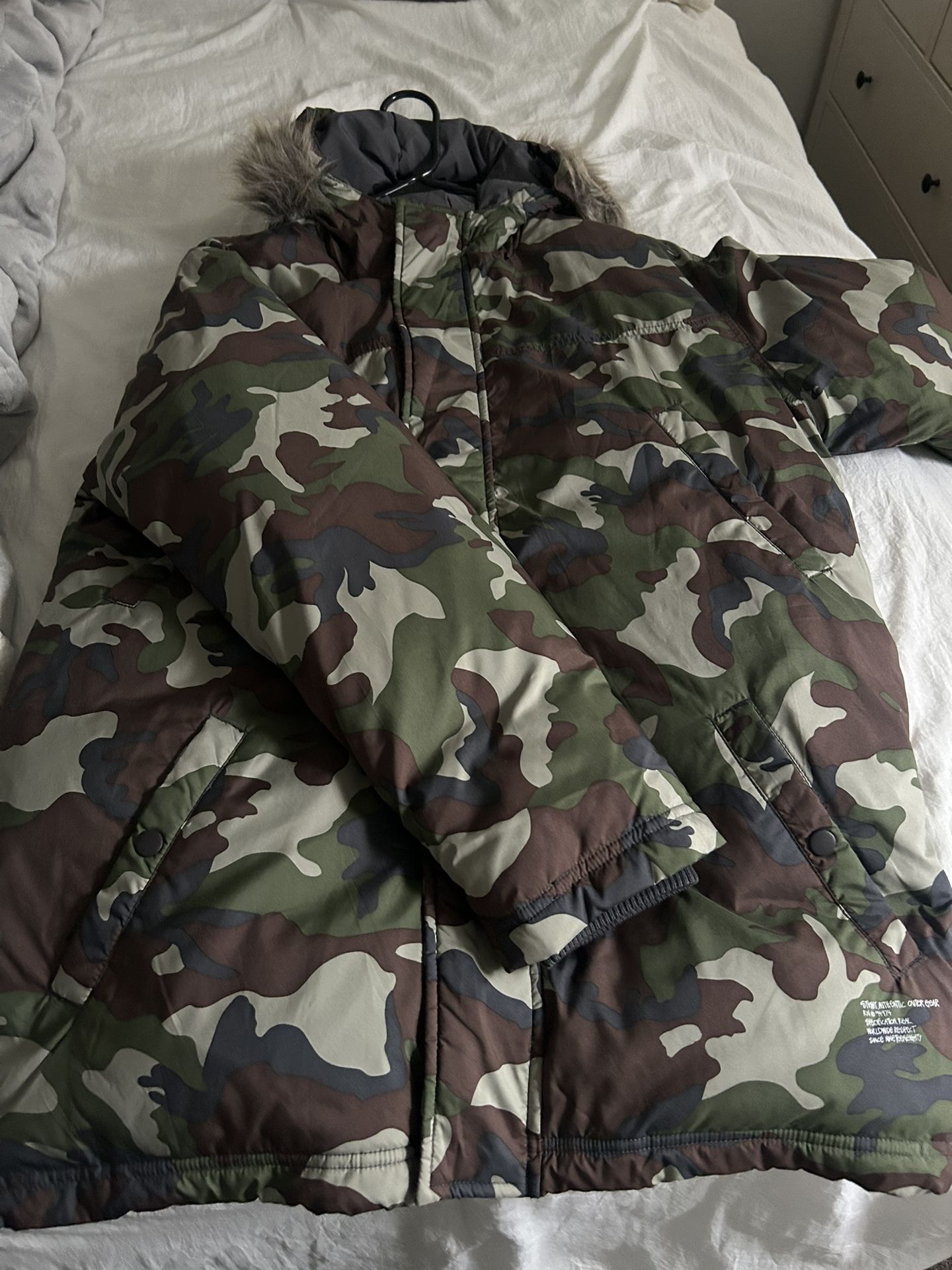 Brand New Stussy Oversized Parka Jacket Teflon