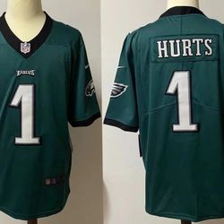 Philadelphia Eagles #1 Jalen Hurts Stitched Jersey 