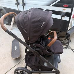 Nuna stroller , base & toddler  seat