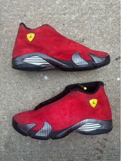 Air Jordan 14 Ferrari Size 9.5 No Box