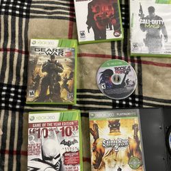 Various Sought After Xbox One , And Xbox 360 Games ! 