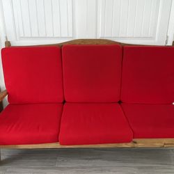 Heavy Sold Wood Bench 