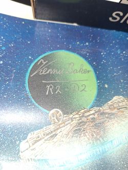 Star Wars Autograph poster