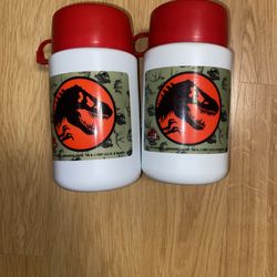 Jurassic Park Thermos Cups 2 