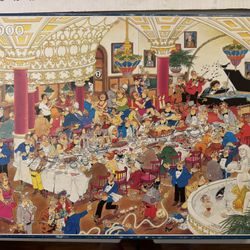 Jan Van Haasteren “The Wedding” 3000 Piece Puzzle