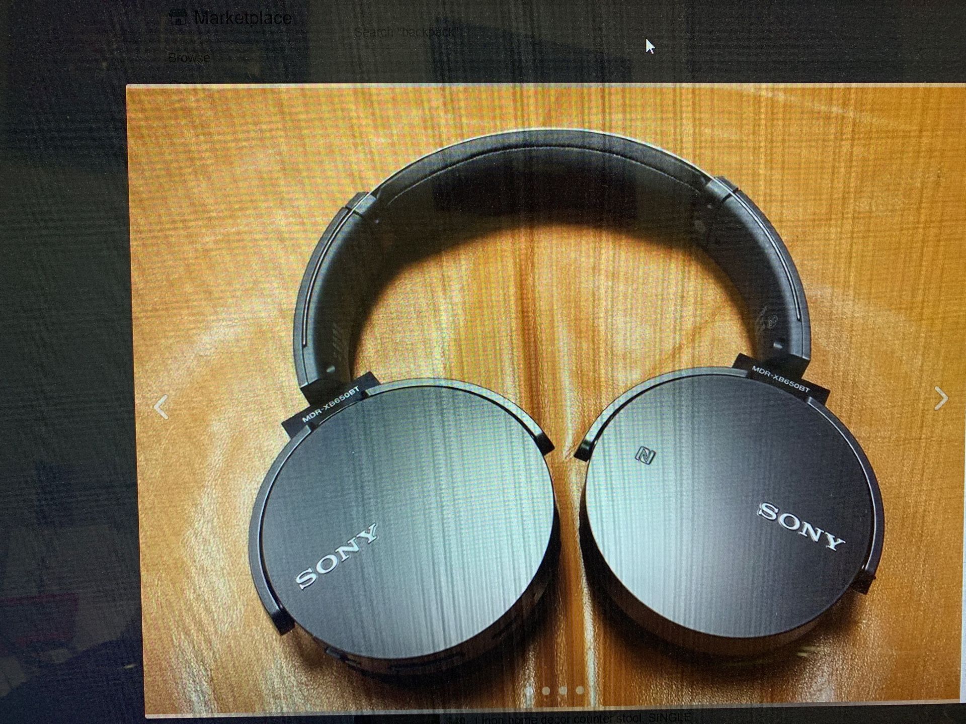 Sony - XB650BT Over-the-Ear Wireless Headphones - Black
