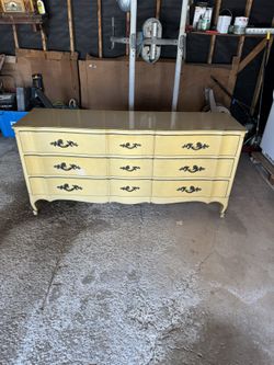 Vintage French Made Dresser
