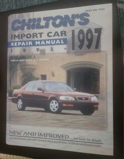 Import Car Manual 1993-97