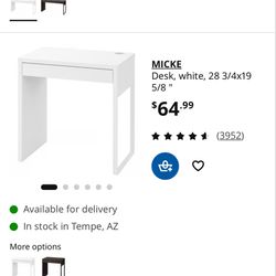 IKEA MICKE Desk