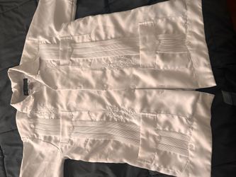 Vtg Guayabera Piramide Small From Yucatán
