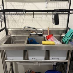 3 Compartment Sink 