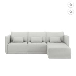 Modular Sectional Sofa with Ottoman (NEW)
