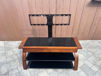 TV stand with TV Mount attached (Screws included)