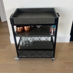 Rolling Bar Cart 